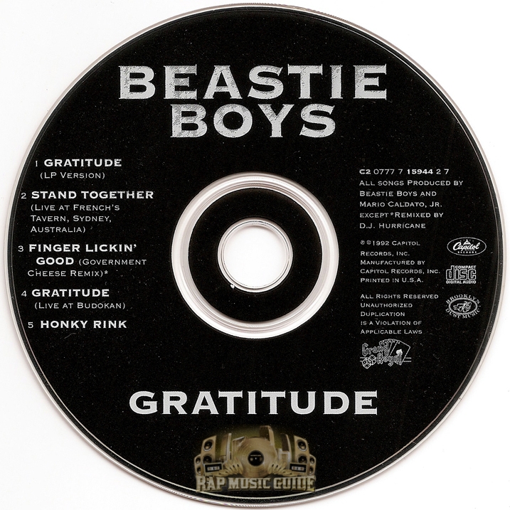 BEASTIE BOYS - Gratitude (live at Budokan) [from the 1992